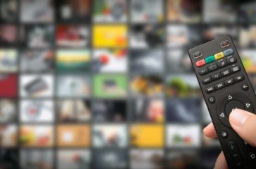 Television streaming video. Media TV on demand