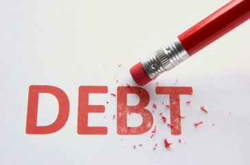 Wiping out debt