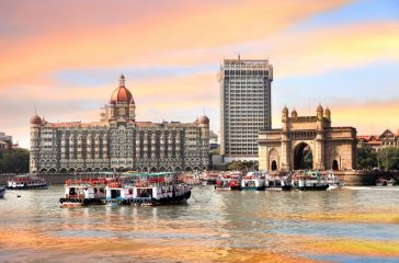 Mumbai, INDIA - December 6 : Gateway of India was built by Briti